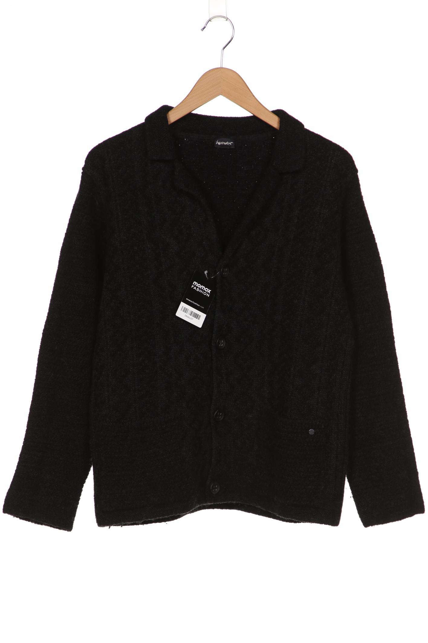 

hessnatur Herren Strickjacke, schwarz