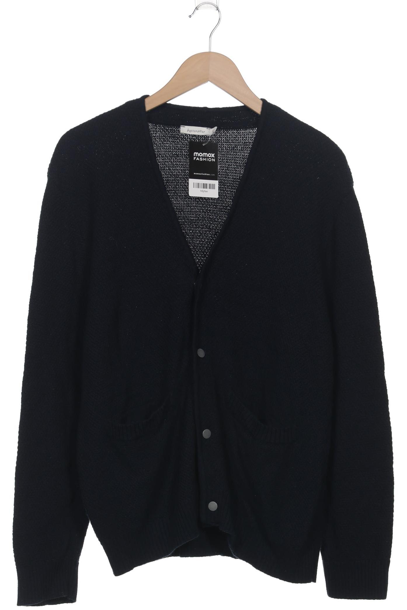 

hessnatur Herren Strickjacke, marineblau, Gr. 50