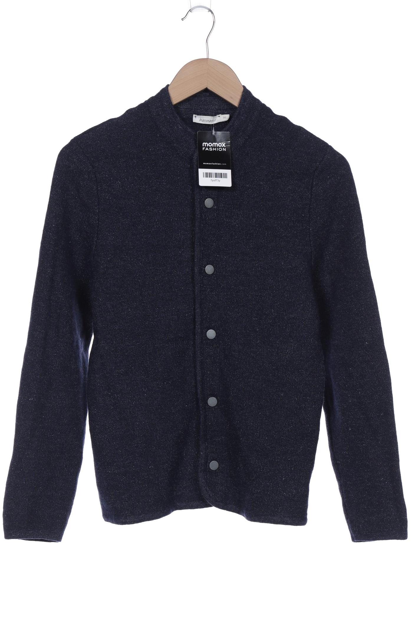 

hessnatur Herren Strickjacke, marineblau, Gr. 50