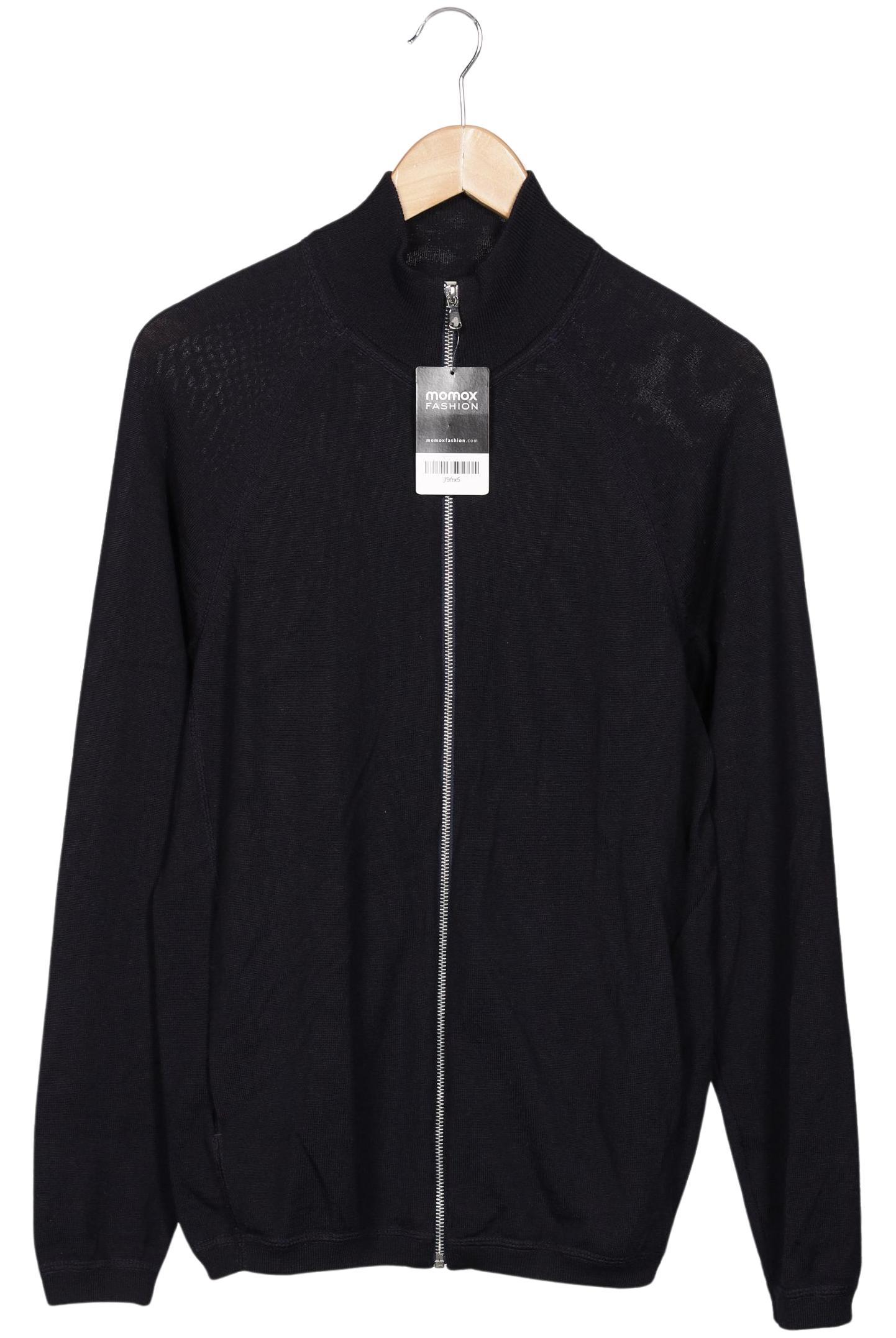 

hessnatur Herren Strickjacke, marineblau, Gr. 48