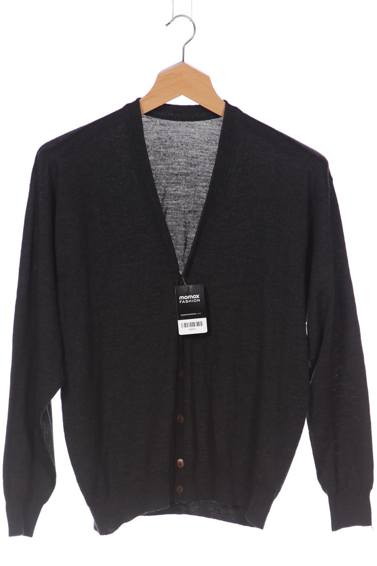 

hessnatur Herren Strickjacke, grau, Gr. 56