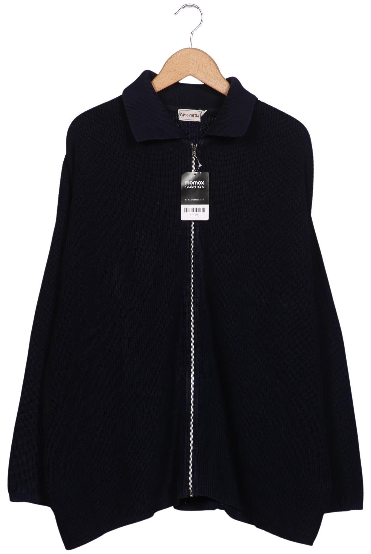

hessnatur Herren Strickjacke, marineblau, Gr. 54