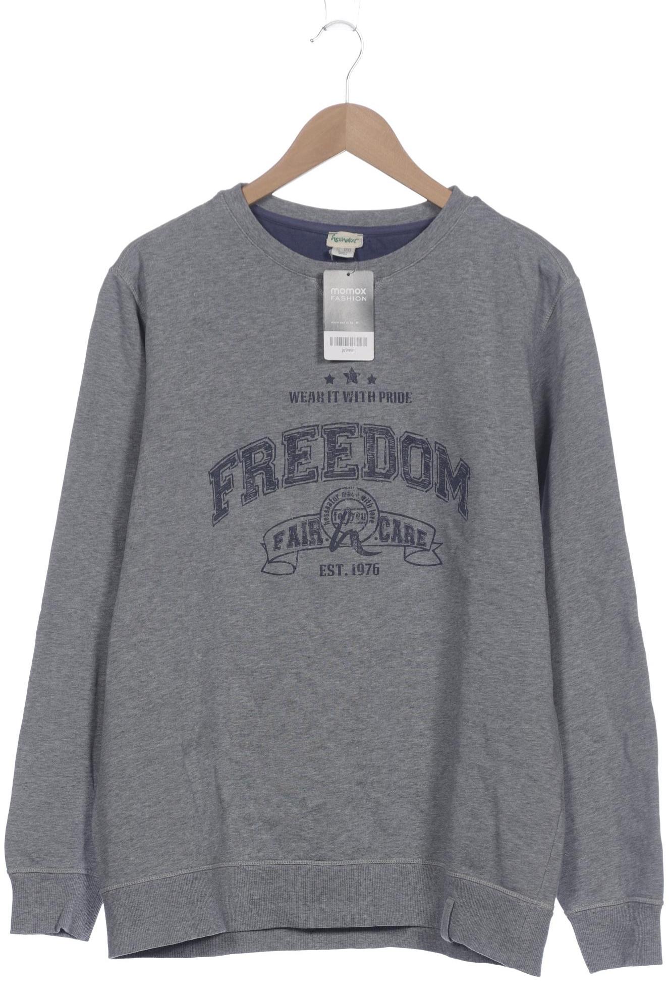 Thumbnail - hessnatur Herren Sweatshirt, grau, Gr. 52