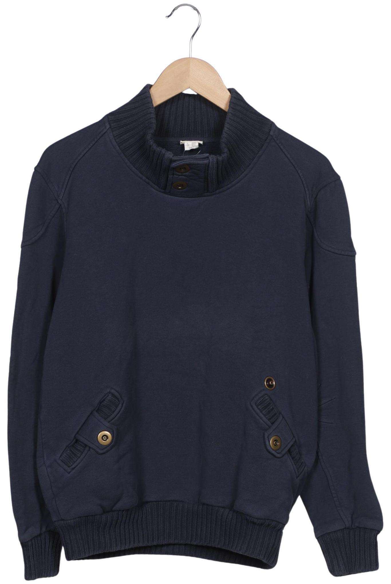 

hessnatur Herren Sweatshirt, marineblau, Gr. 48