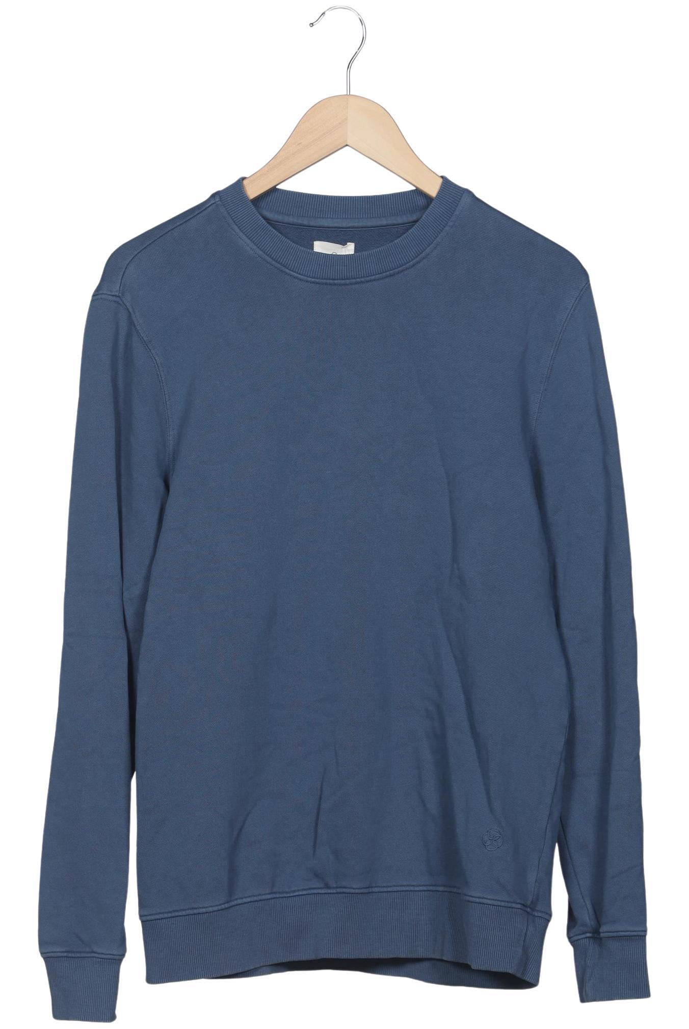 

hessnatur Herren Sweatshirt, blau, Gr. 46