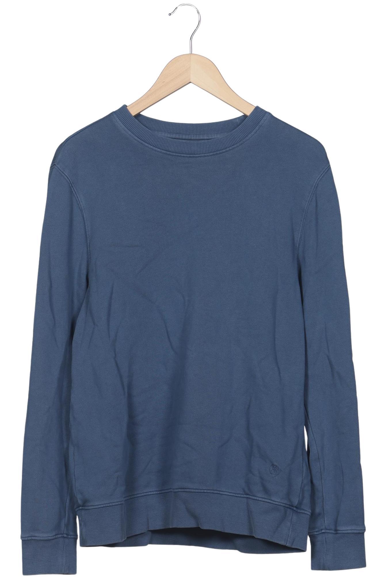 

hessnatur Herren Sweatshirt, blau, Gr. 46