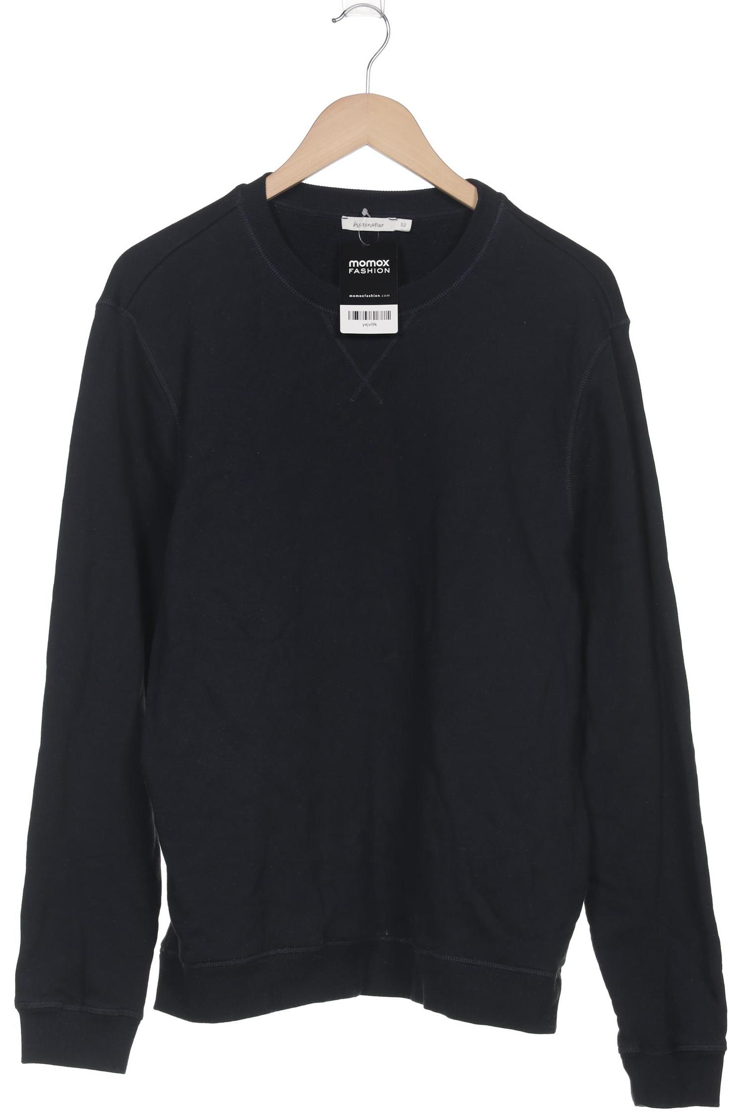 

hessnatur Herren Sweatshirt, marineblau, Gr. 52