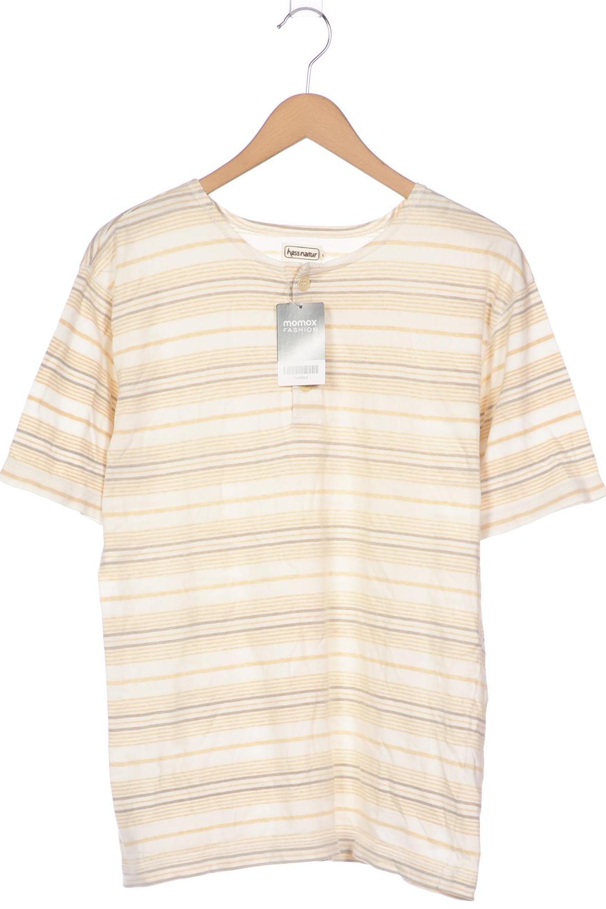 

hessnatur Herren T-Shirt, cremeweiß, Gr. 46