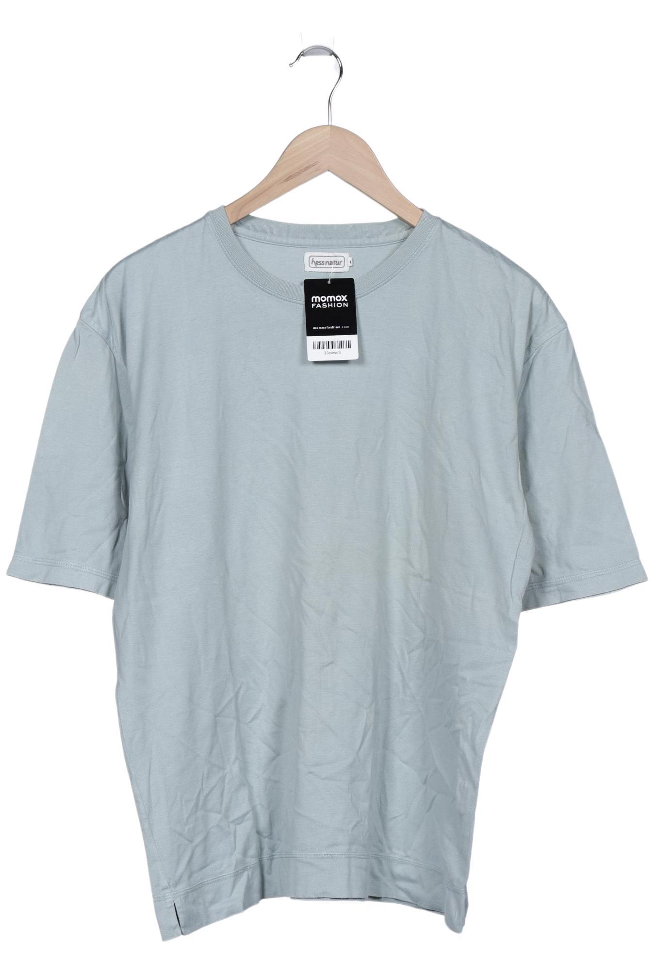 

hessnatur Herren T-Shirt, türkis, Gr. 48