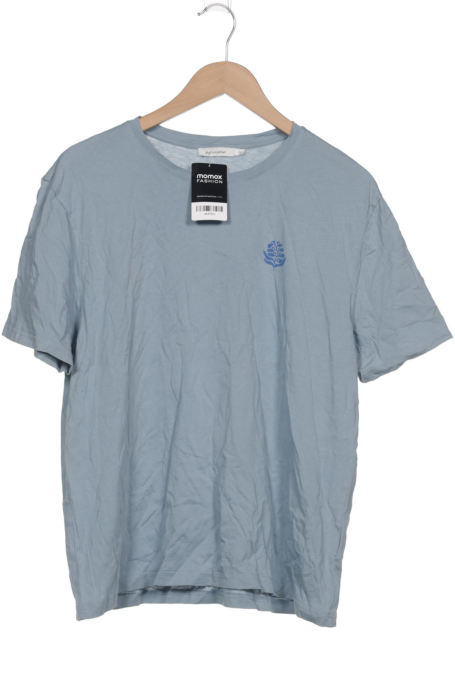 

hessnatur Herren T-Shirt, blau, Gr. 54