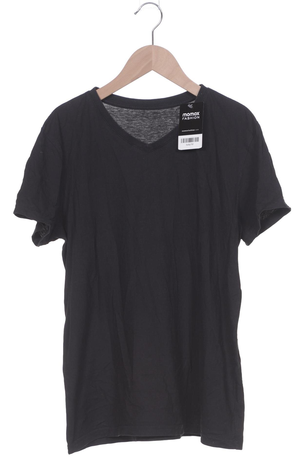 

hessnatur Herren T-Shirt, schwarz, Gr. 46