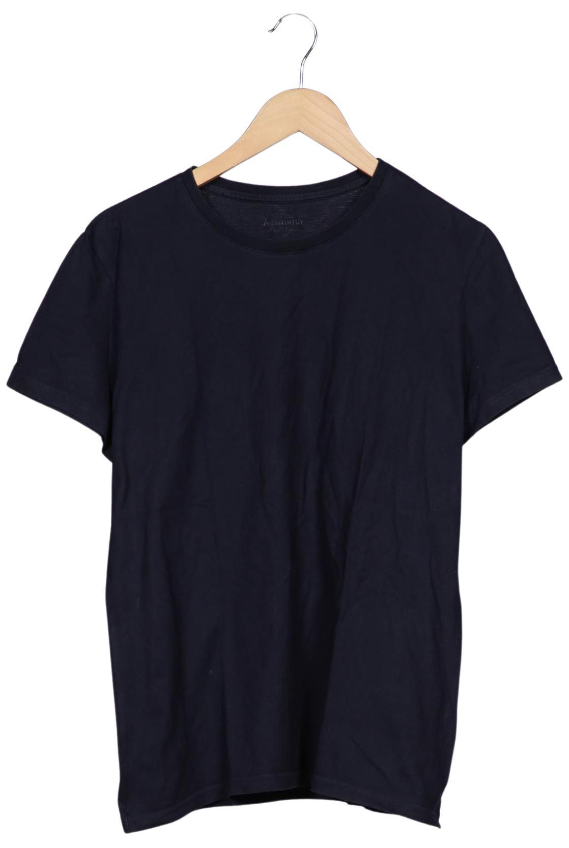 

hessnatur Herren T-Shirt, marineblau, Gr. 48