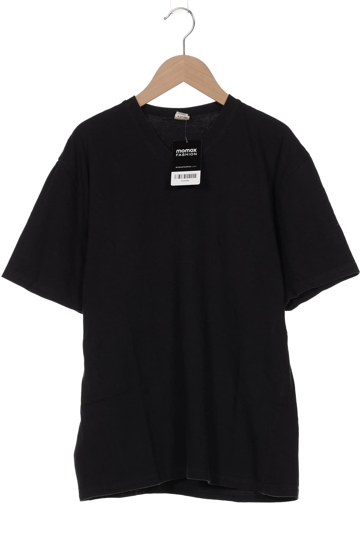 

hessnatur Herren T-Shirt, schwarz, Gr. 46