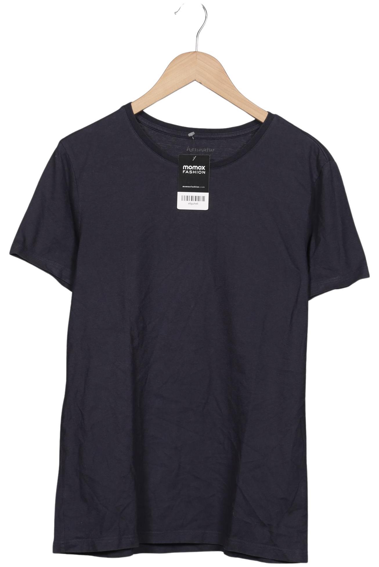 

hessnatur Herren T-Shirt, marineblau, Gr. 48