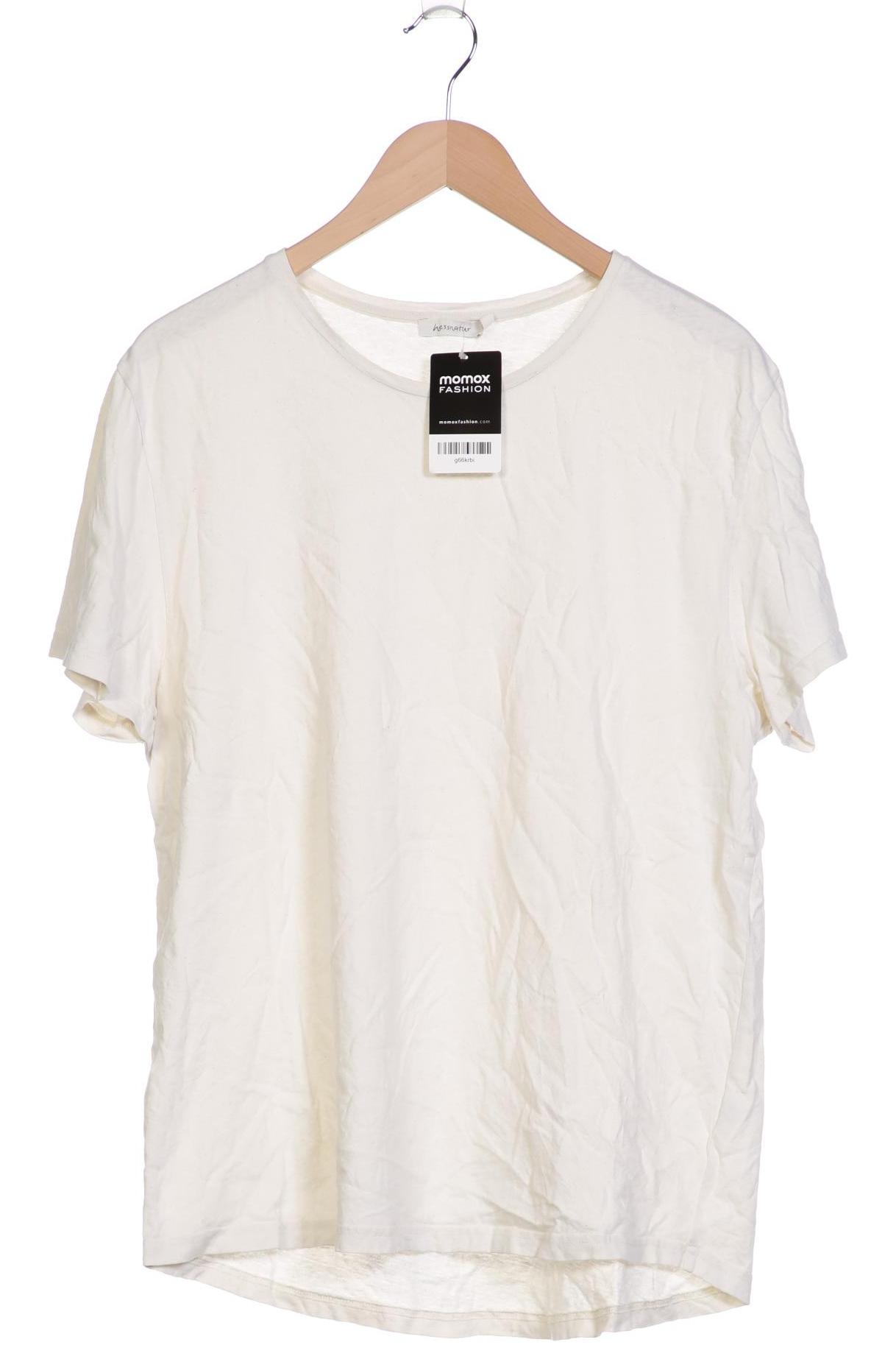 

hessnatur Herren T-Shirt, cremeweiß, Gr. 56