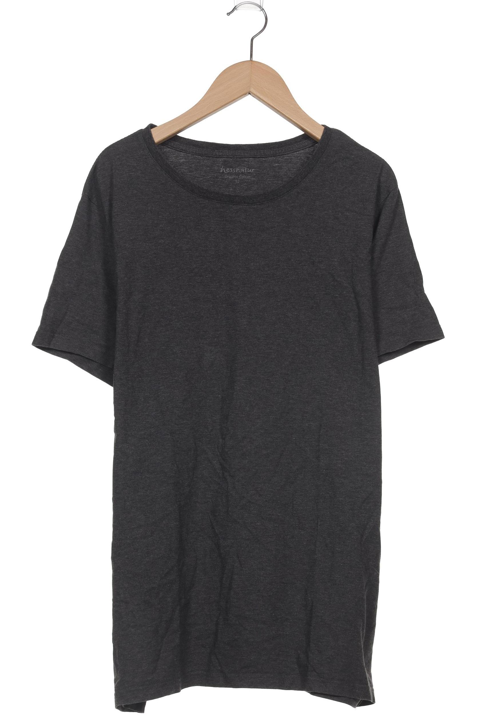 

hessnatur Herren T-Shirt, grau, Gr. 52