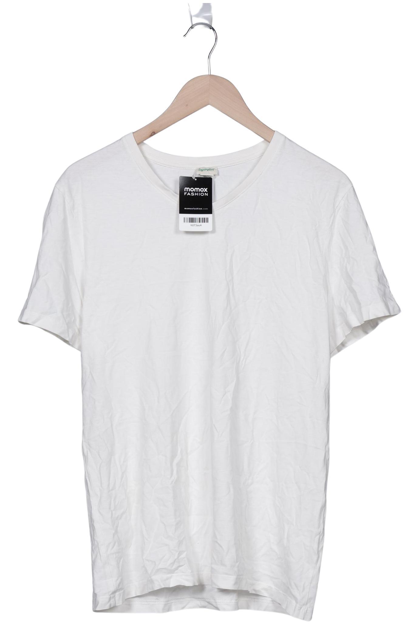 

hessnatur Herren T-Shirt, weiß, Gr. 48