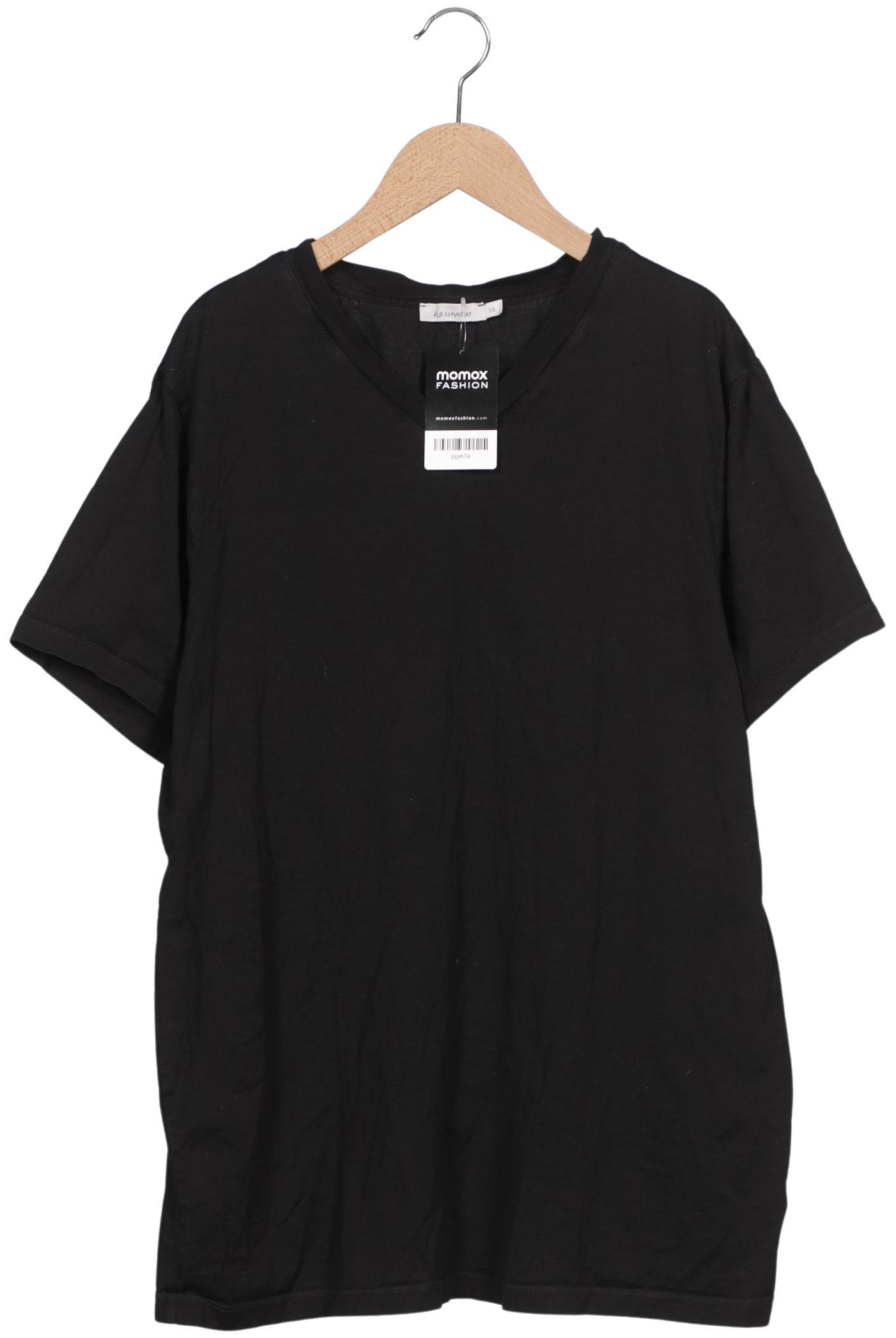 

hessnatur Herren T-Shirt, schwarz, Gr. 56
