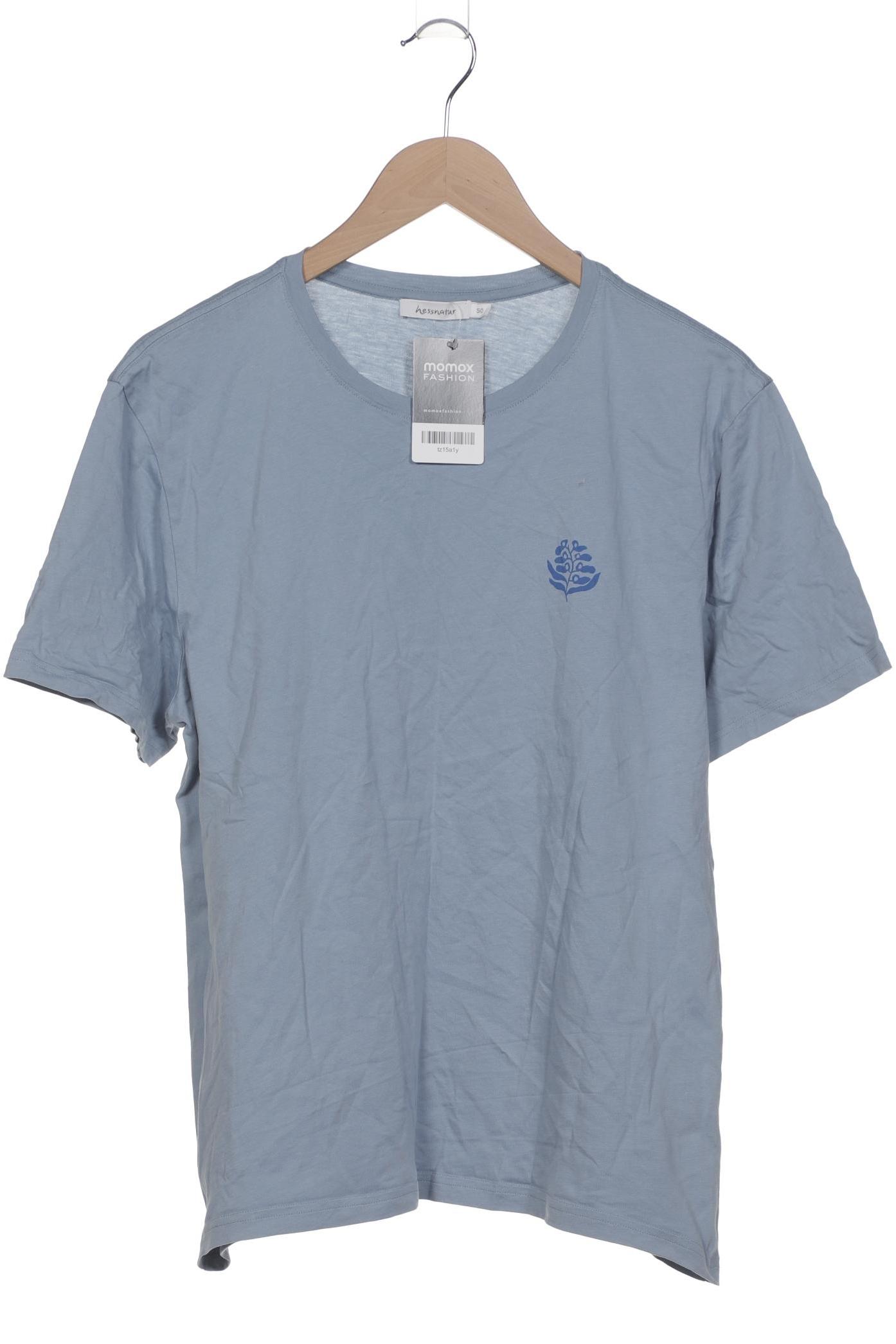 

hessnatur Herren T-Shirt, blau, Gr. 50