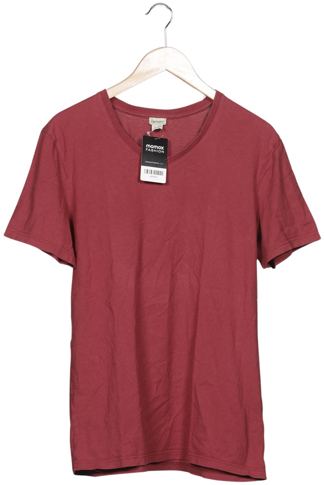 

hessnatur Herren T-Shirt, rot, Gr. 48