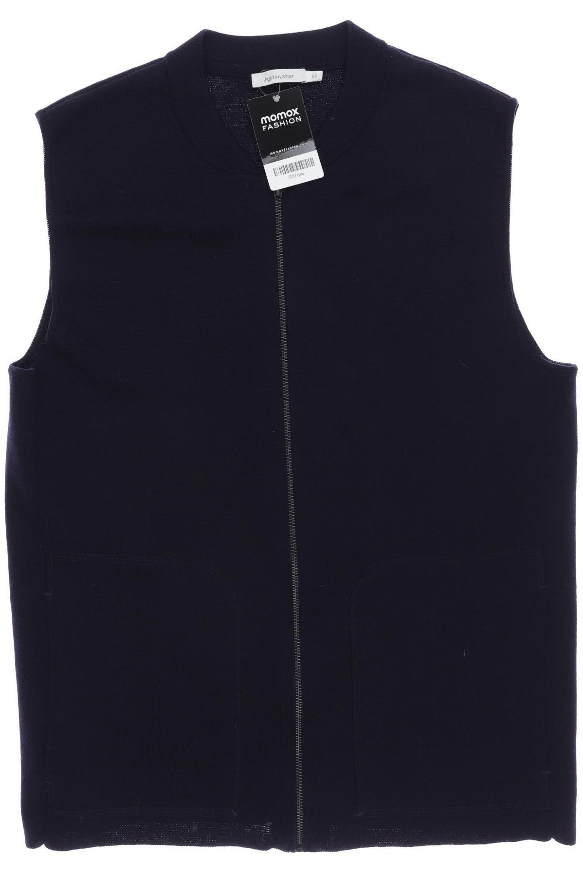 

hessnatur Herren Weste, marineblau, Gr. 50