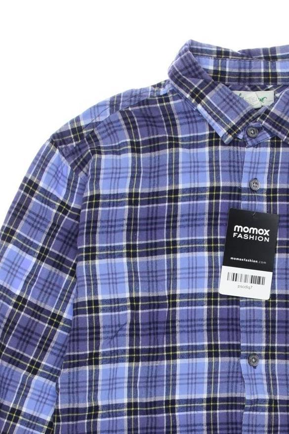 Thumbnail - hessnatur Jungen Hemd, blau, Gr. 164