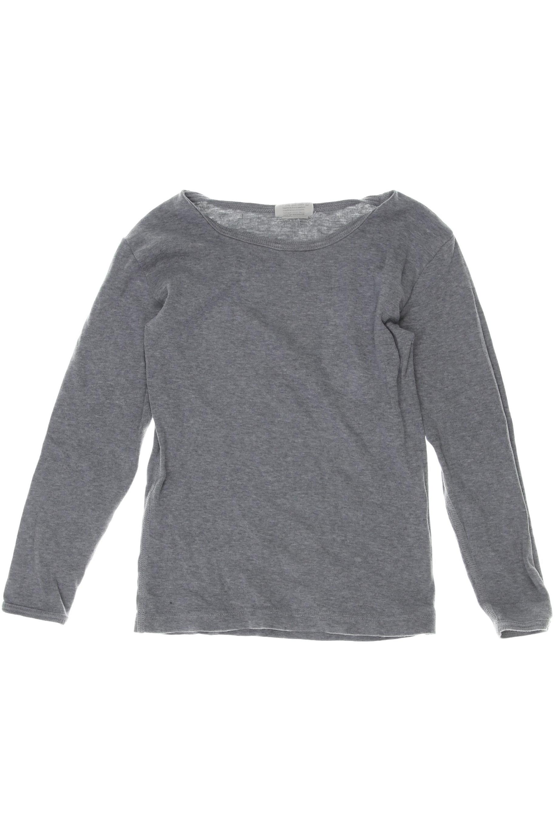 

hessnatur Jungen Langarmshirt, grau, Gr. 104