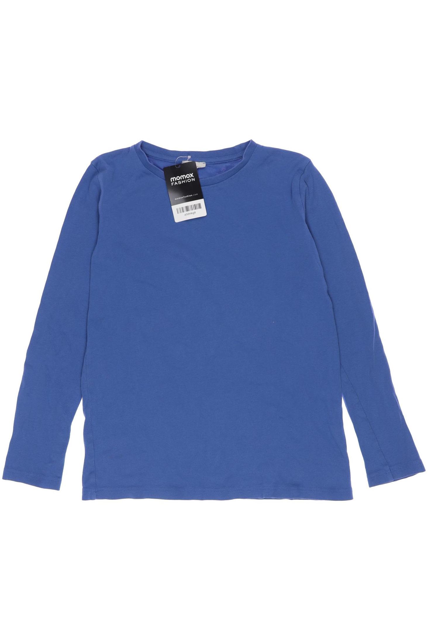 

hessnatur Herren Langarmshirt, blau, Gr. 146