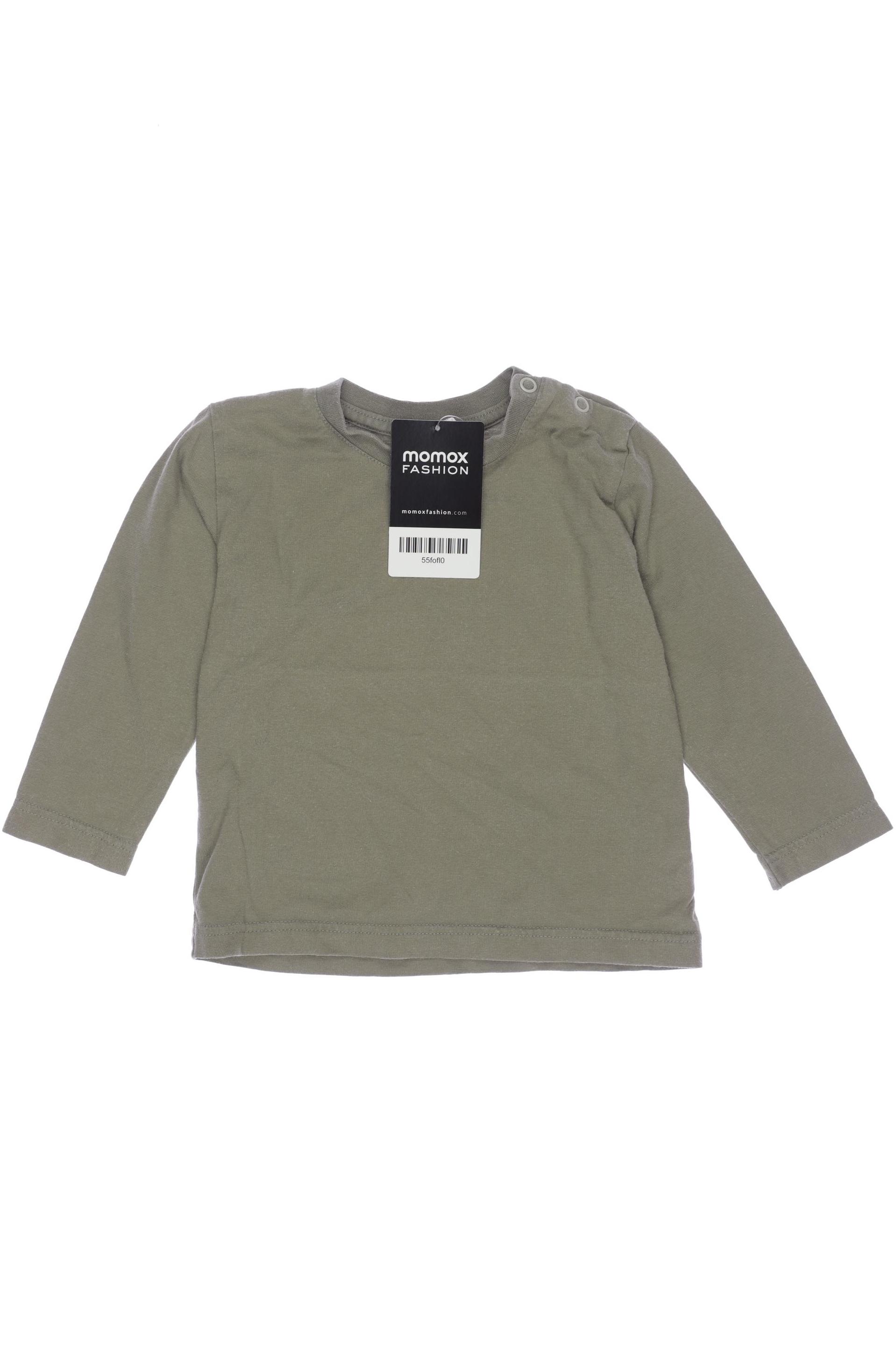 

hessnatur Jungen Langarmshirt, grün, Gr. 74/80