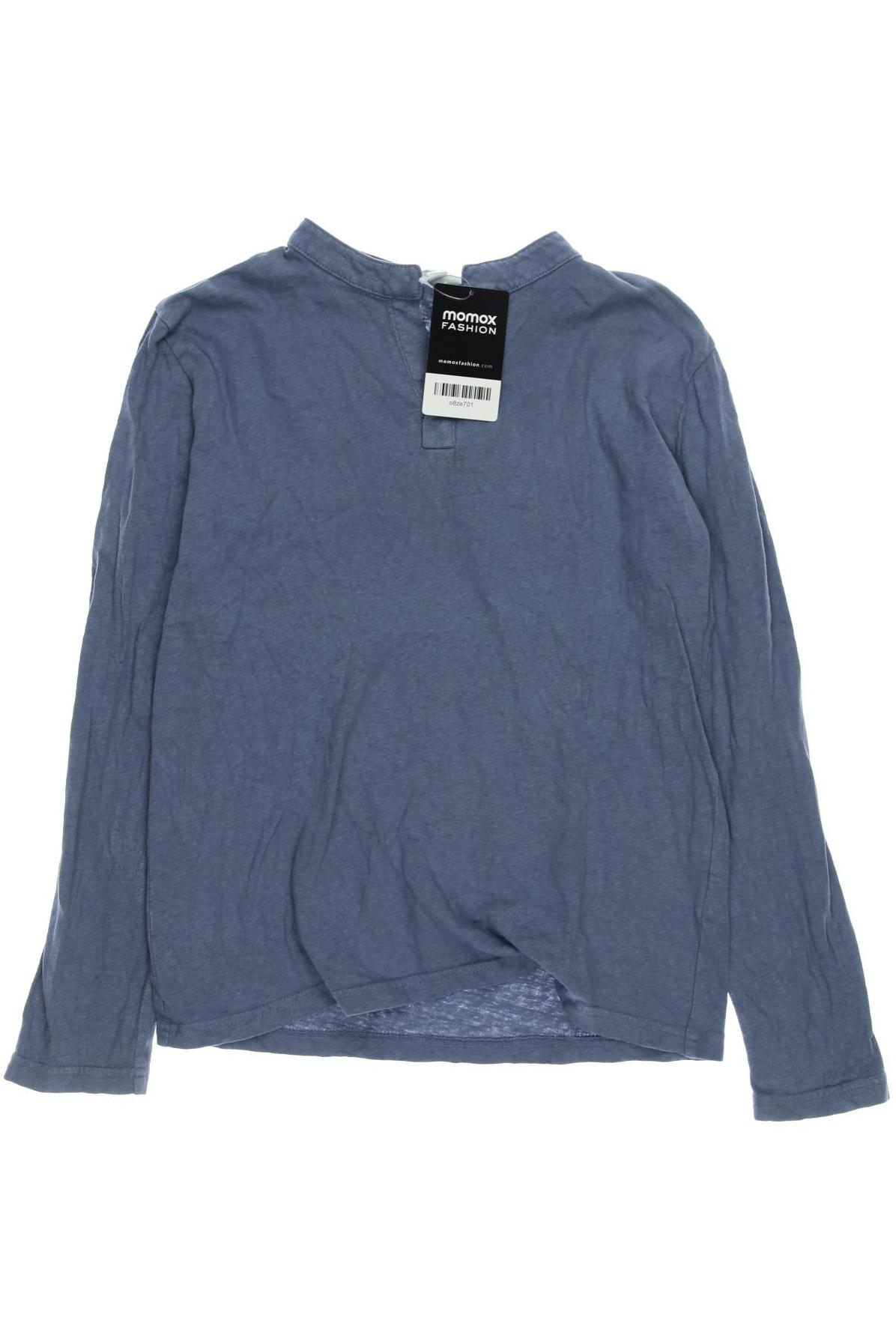 

hessnatur Herren Langarmshirt, blau, Gr. 146/152