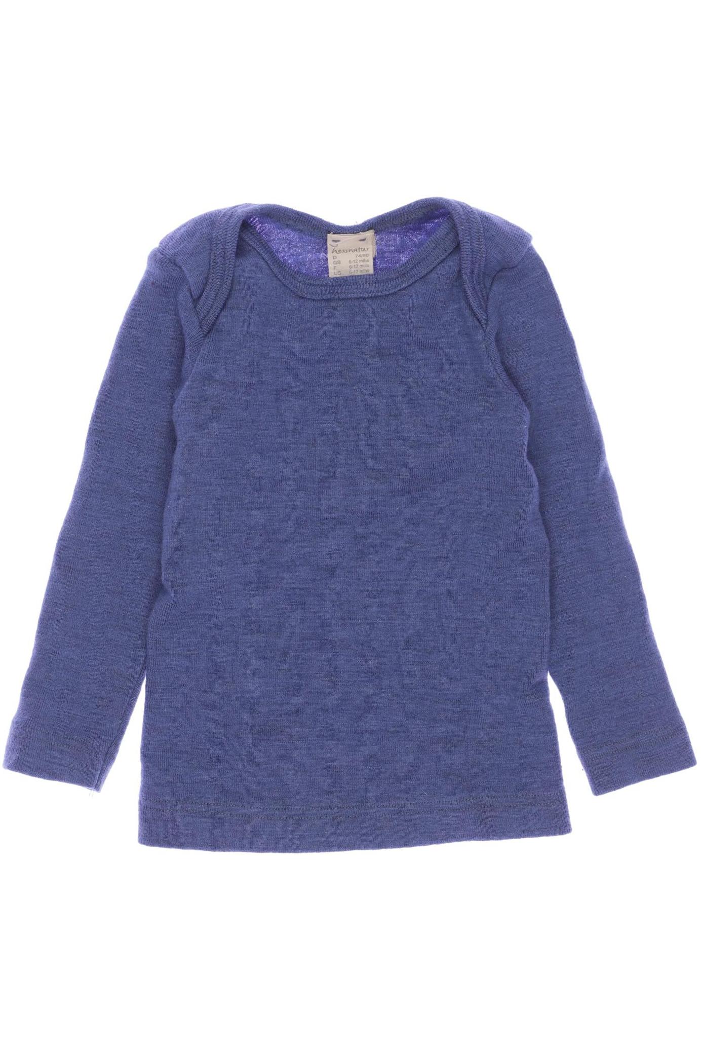 

hessnatur Herren Langarmshirt, blau, Gr. 74/80