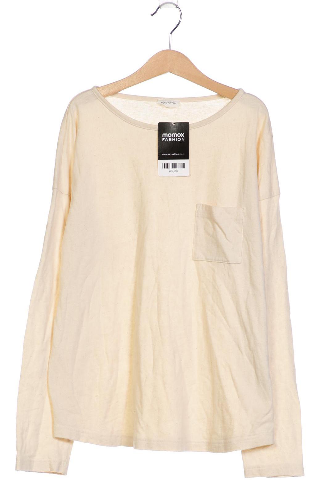 

hessnatur Herren Langarmshirt, cremeweiß, Gr. 158