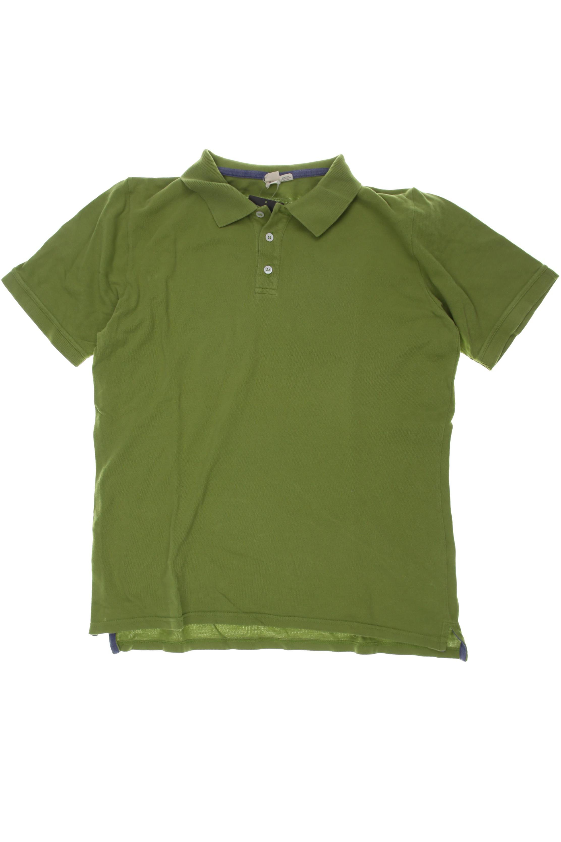 

hessnatur Herren Poloshirt, grün, Gr. 176
