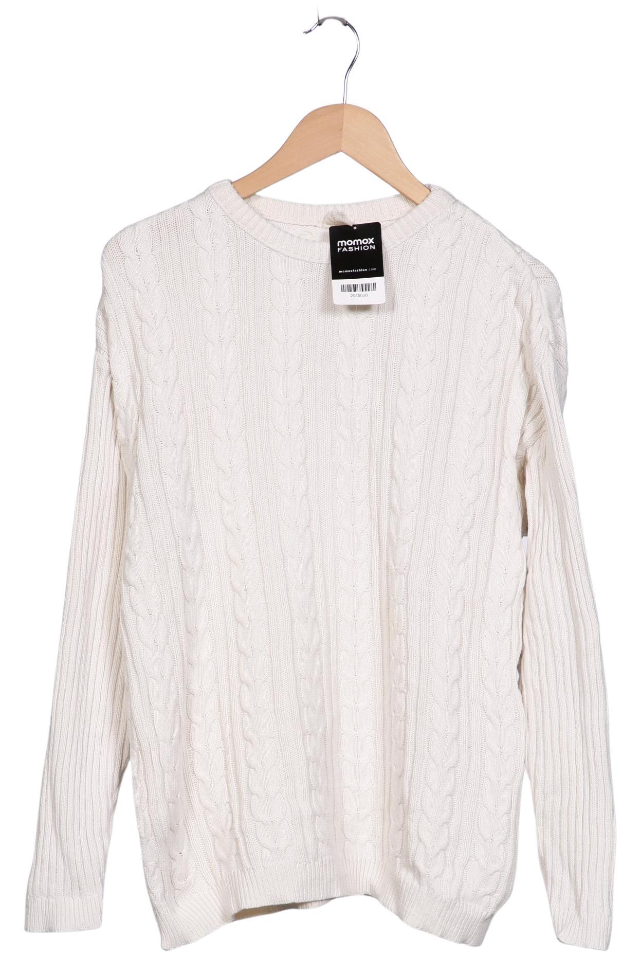 

hessnatur Herren Pullover, weiß, Gr. 176