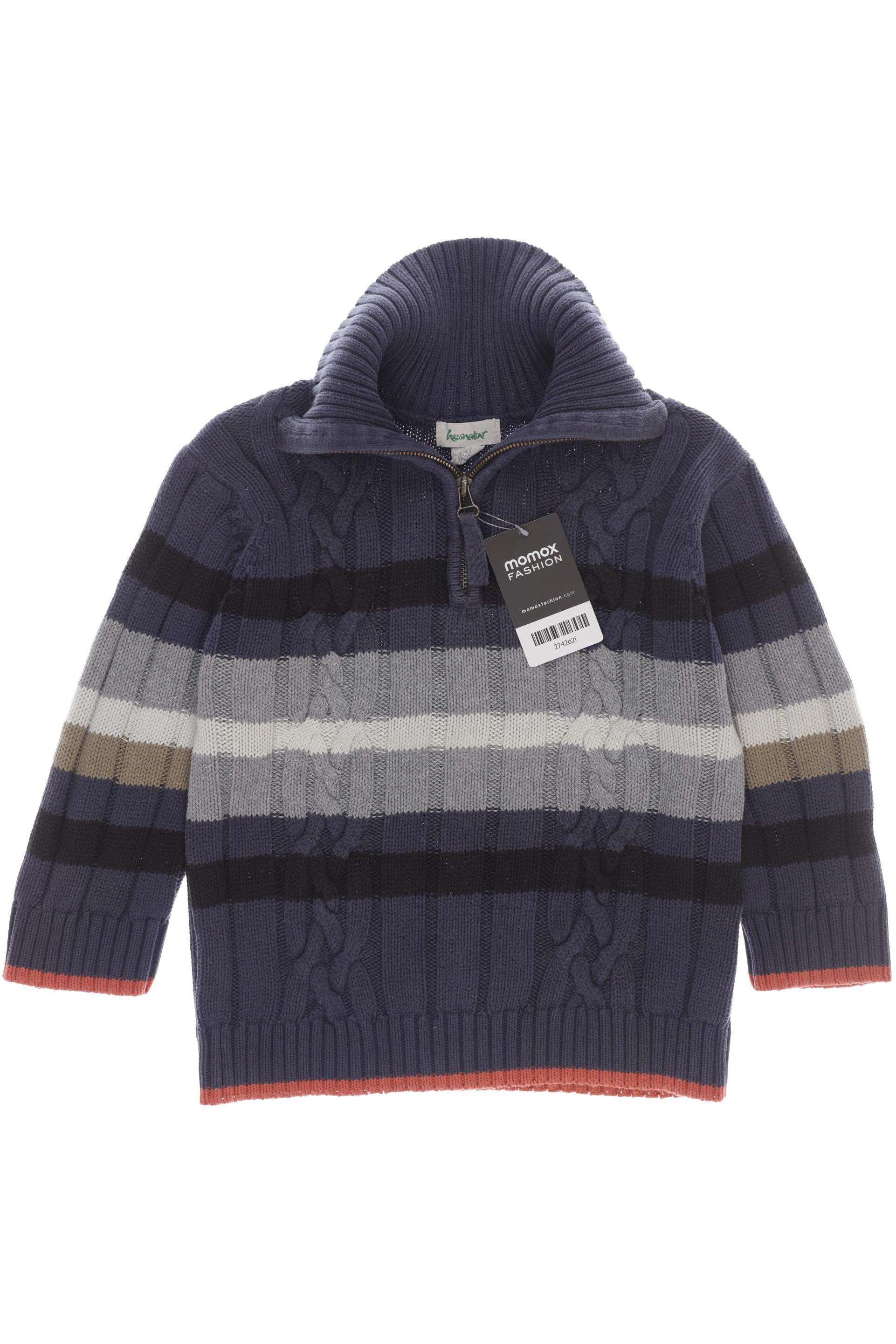 

hessnatur Herren Pullover, blau, Gr. 128