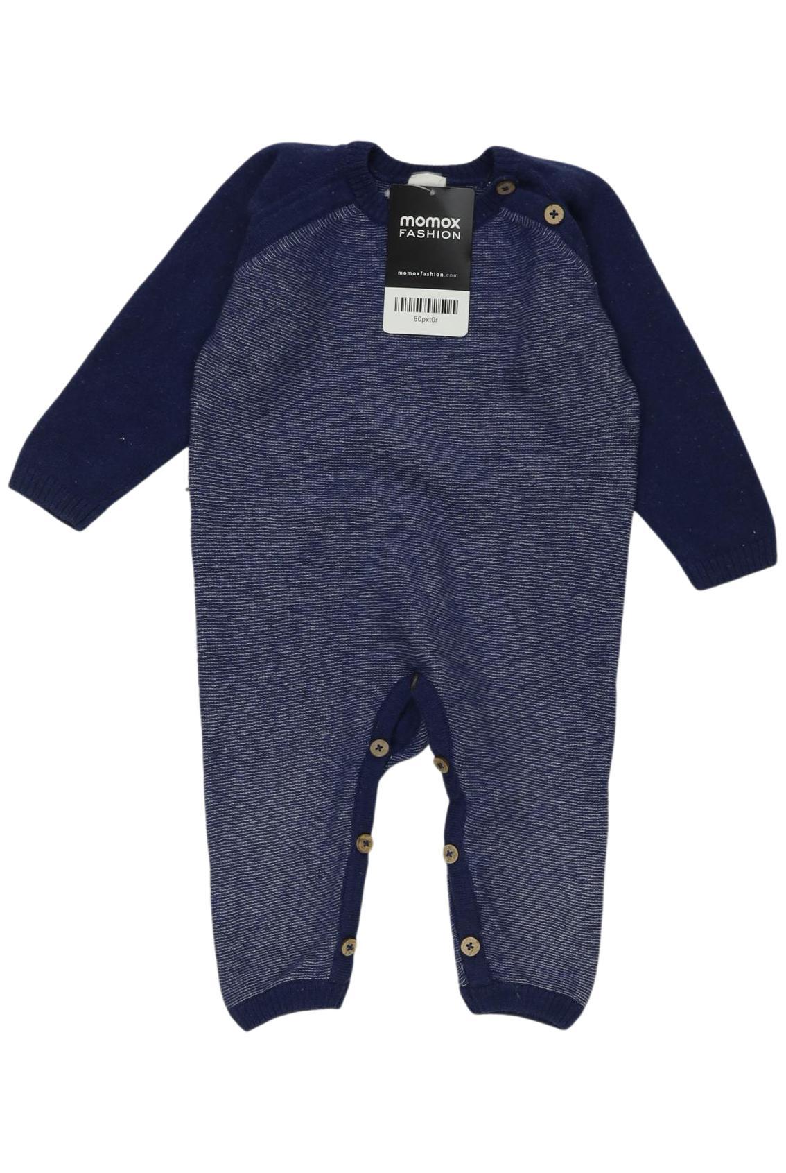 

hessnatur Jungen Strampler, marineblau, Gr. 74