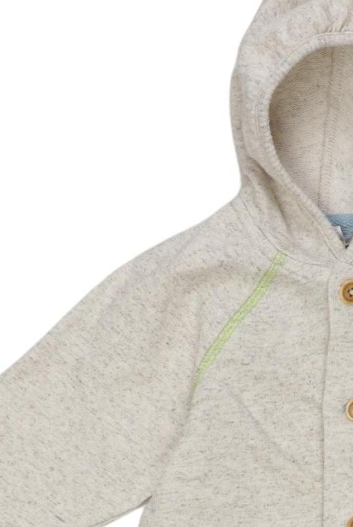 Thumbnail - hessnatur Jungen Strampler, grau, Gr. 74