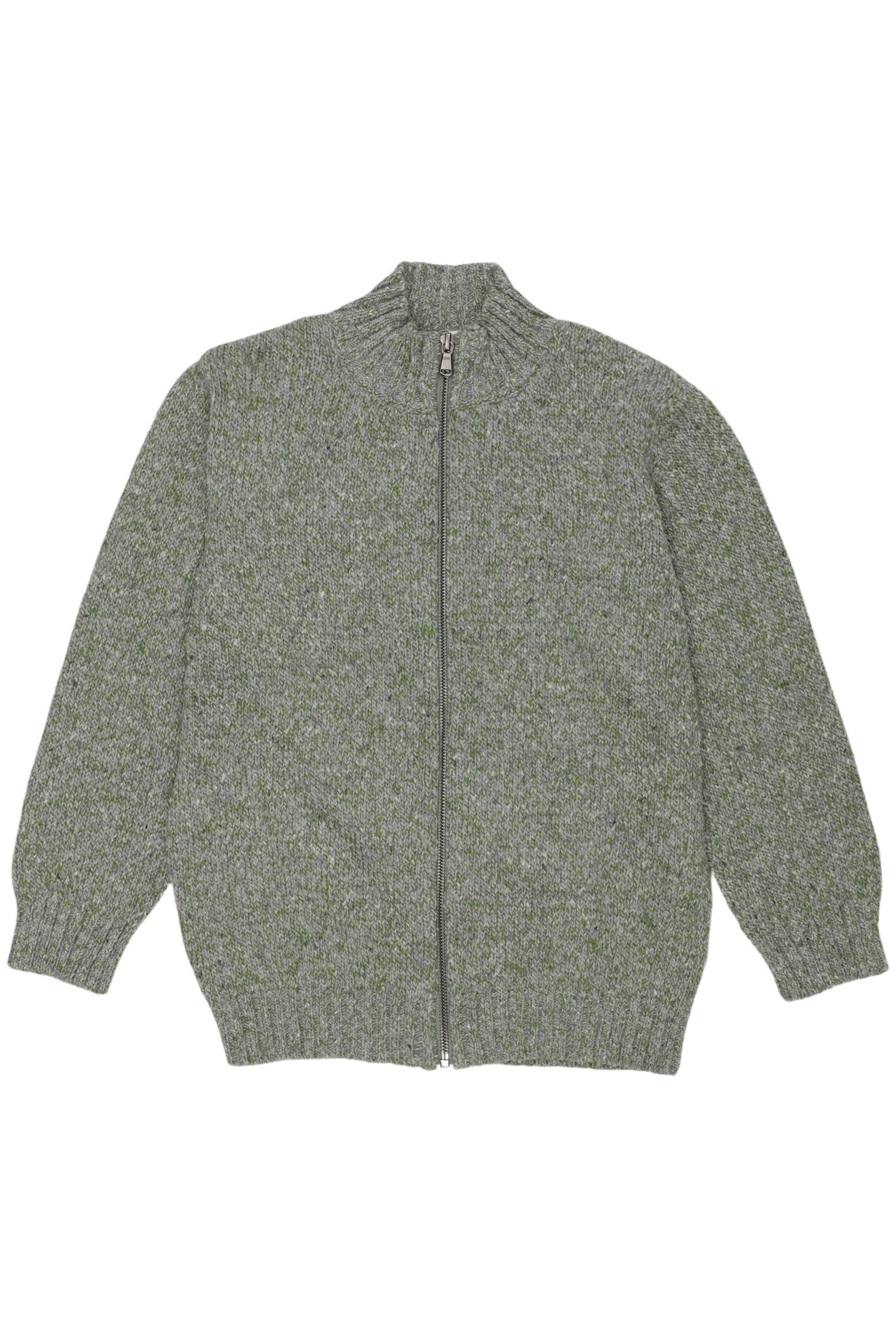 

hessnatur Jungen Strickjacke, grün, Gr. 134