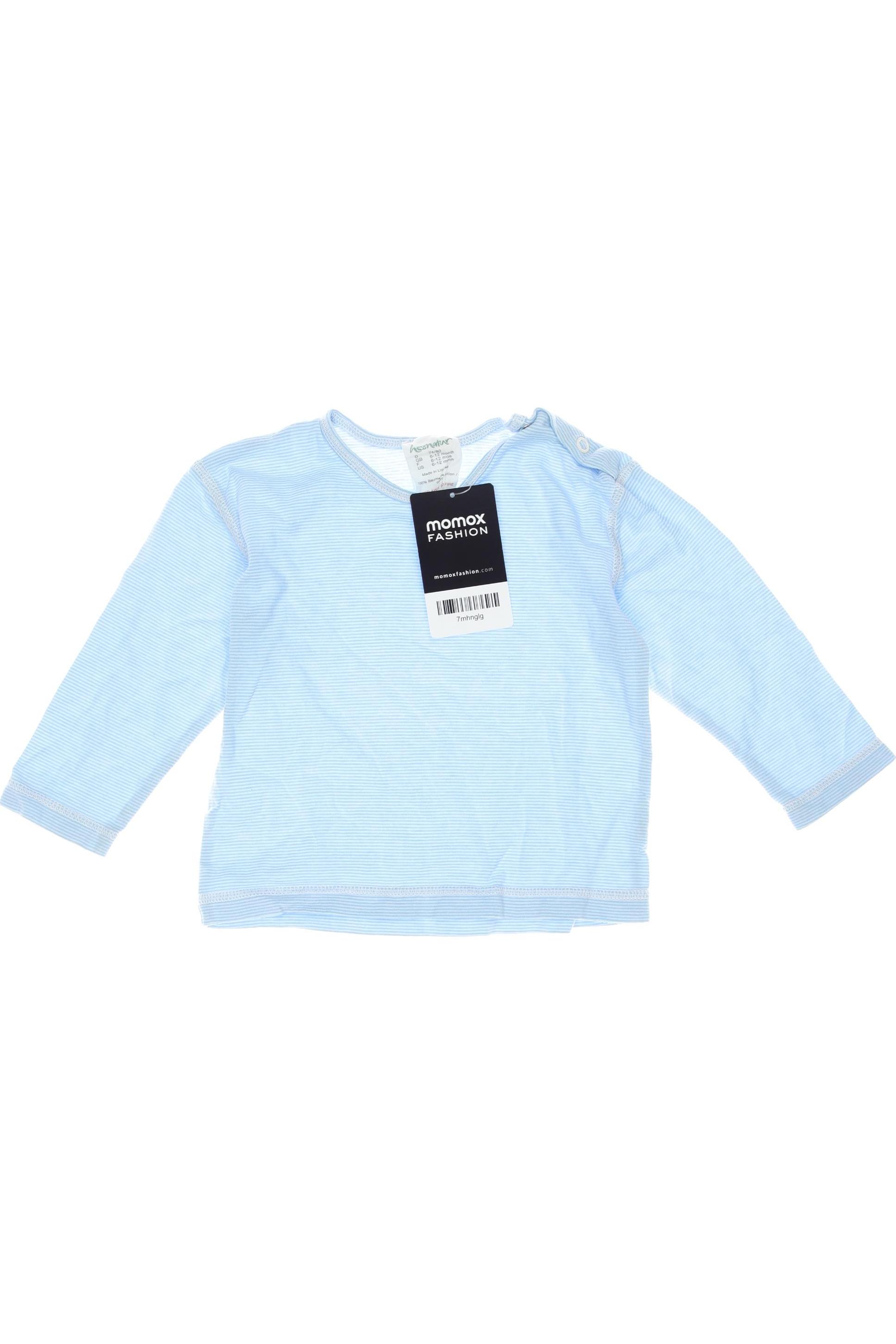 

hessnatur Damen Langarmshirt, blau, Gr. 74/80