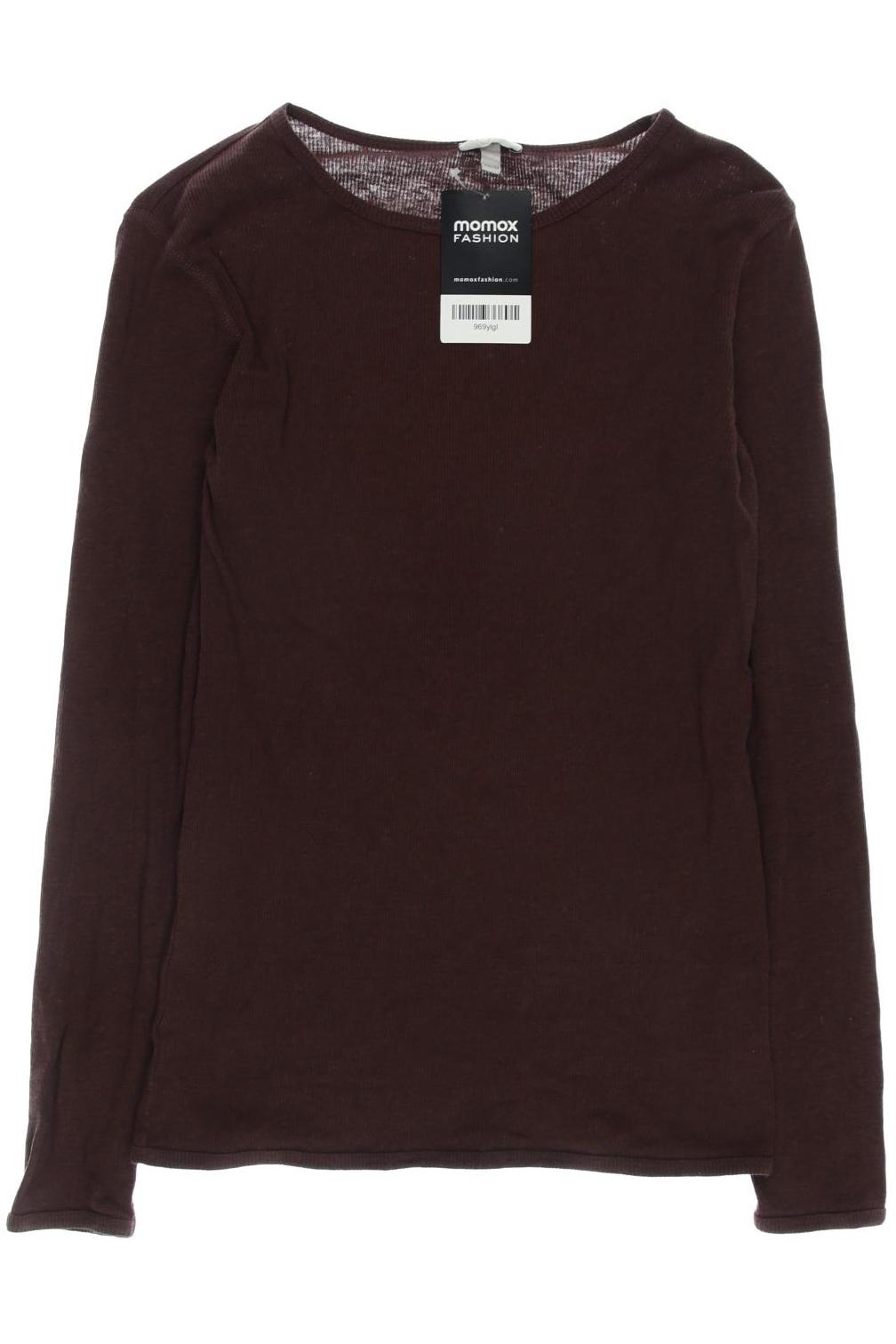 

hessnatur Damen Langarmshirt, braun, Gr. 146/152