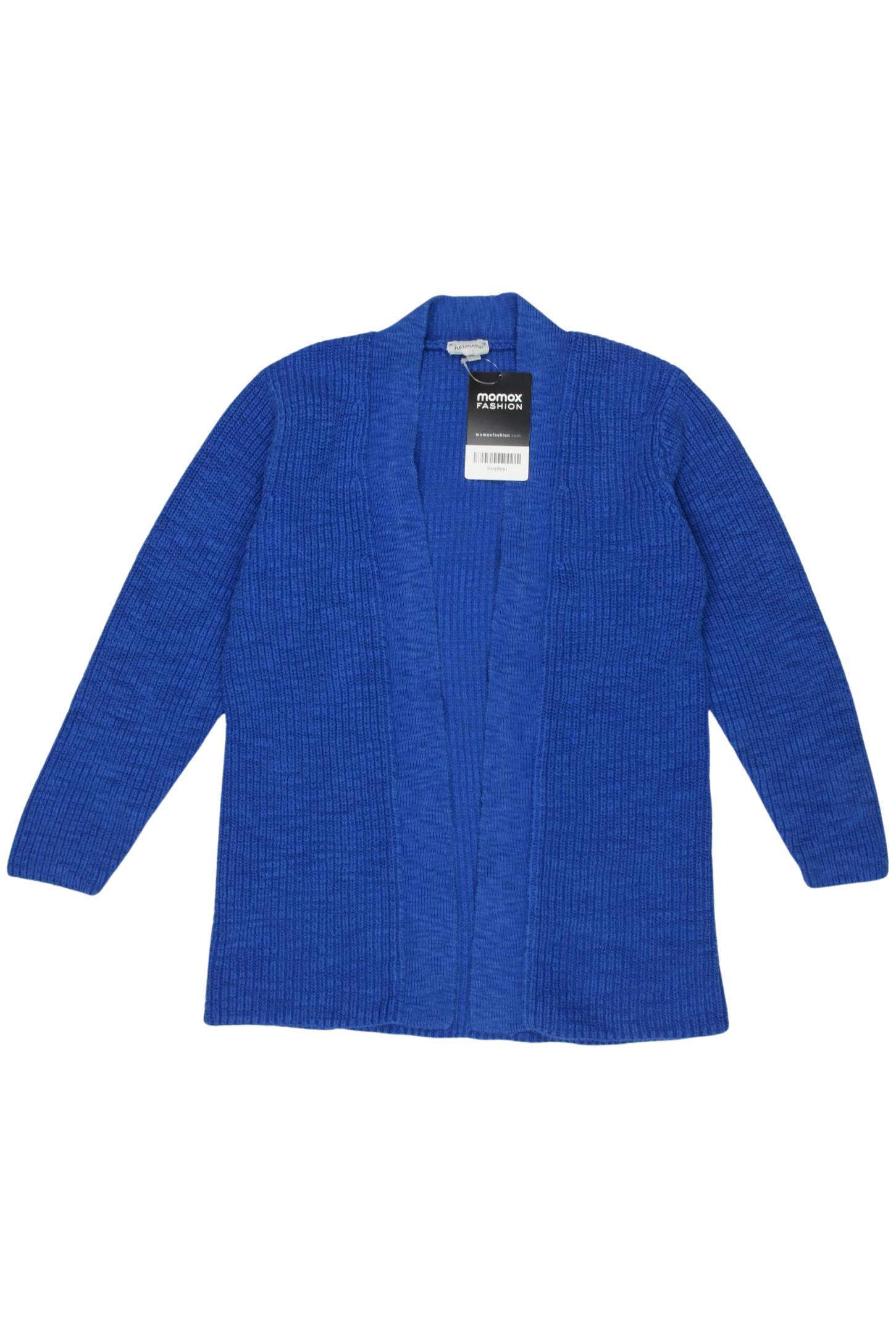 

hessnatur Mädchen Strickjacke, blau, Gr. 134