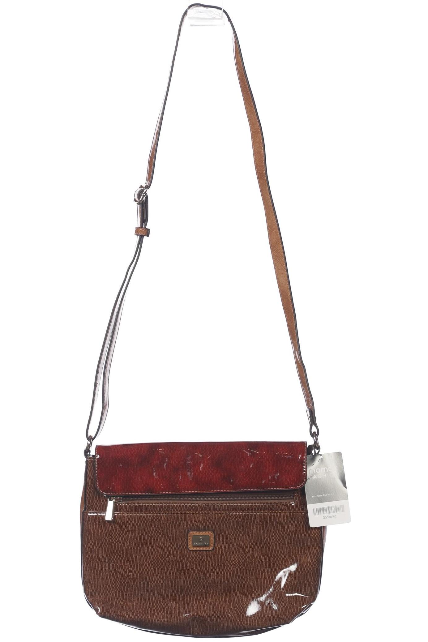 

Hexagona Damen Handtasche, braun, Gr.