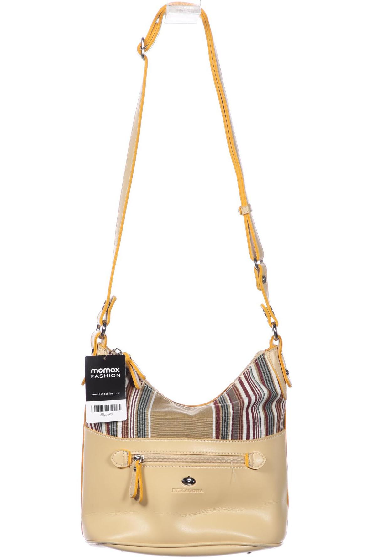 

Hexagona Damen Handtasche, cremeweiß, Gr.