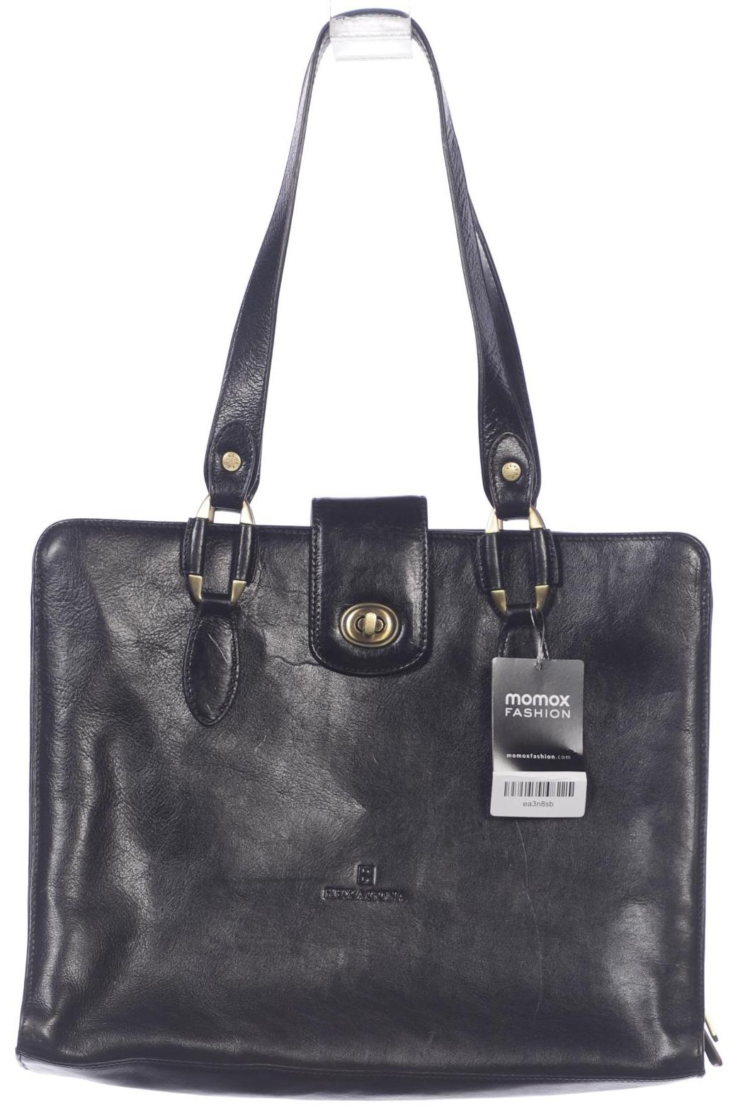 

Hexagona Damen Handtasche, schwarz, Gr.