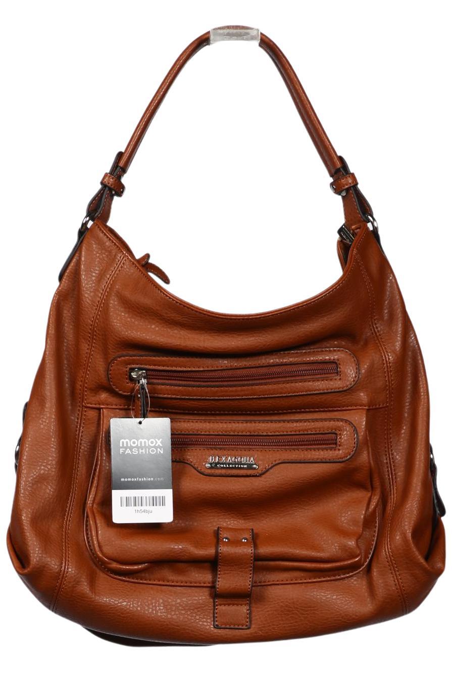 

Hexagona Damen Handtasche, braun, Gr.