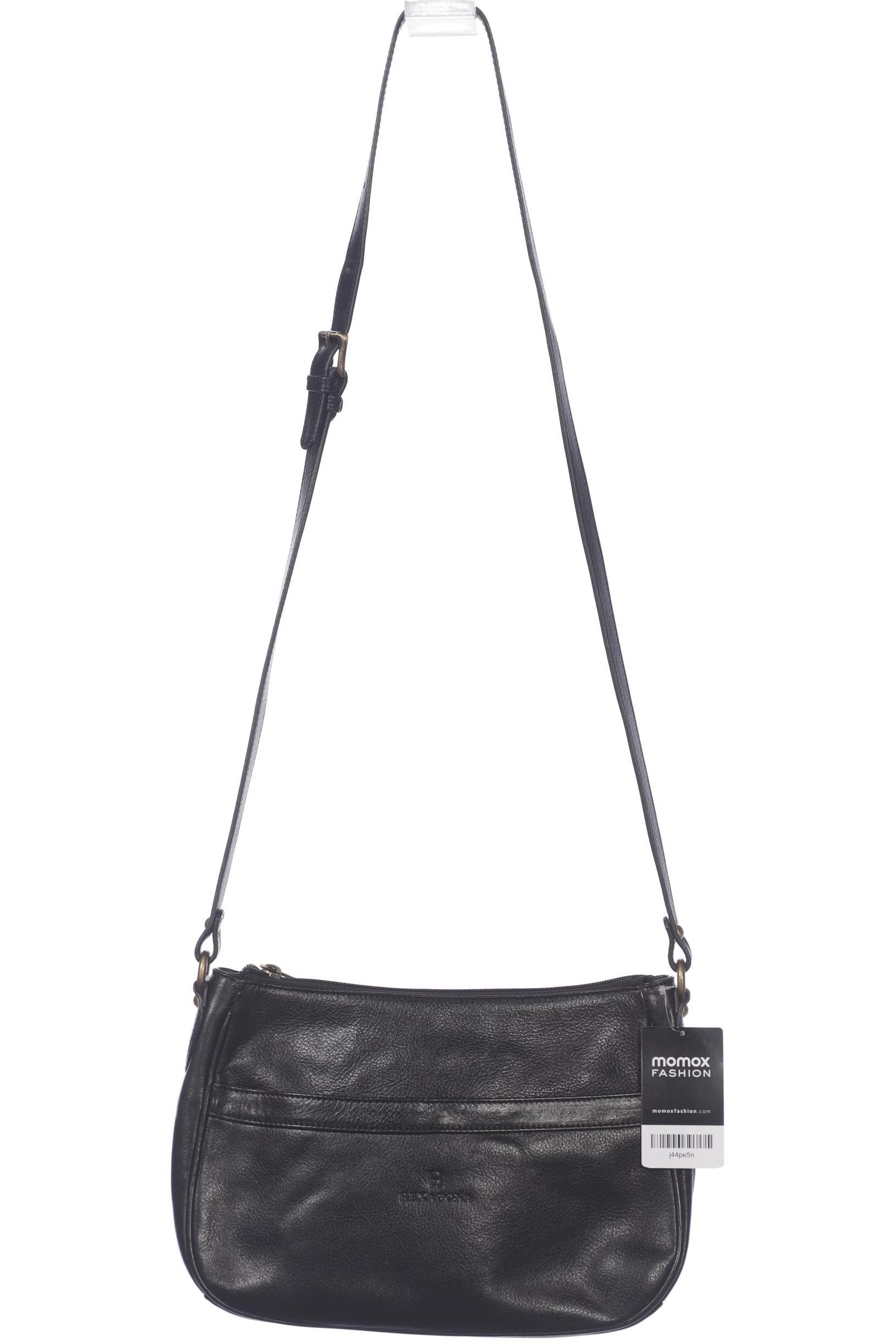 

Hexagona Damen Handtasche, schwarz, Gr.