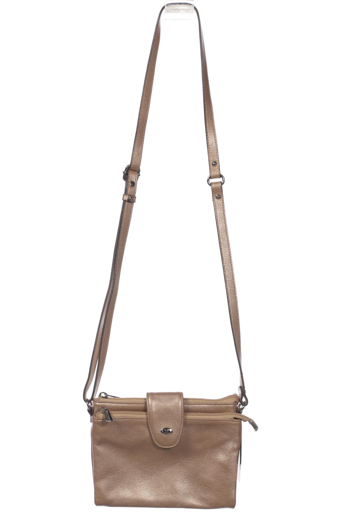 

Hexagona Damen Handtasche, beige, Gr.