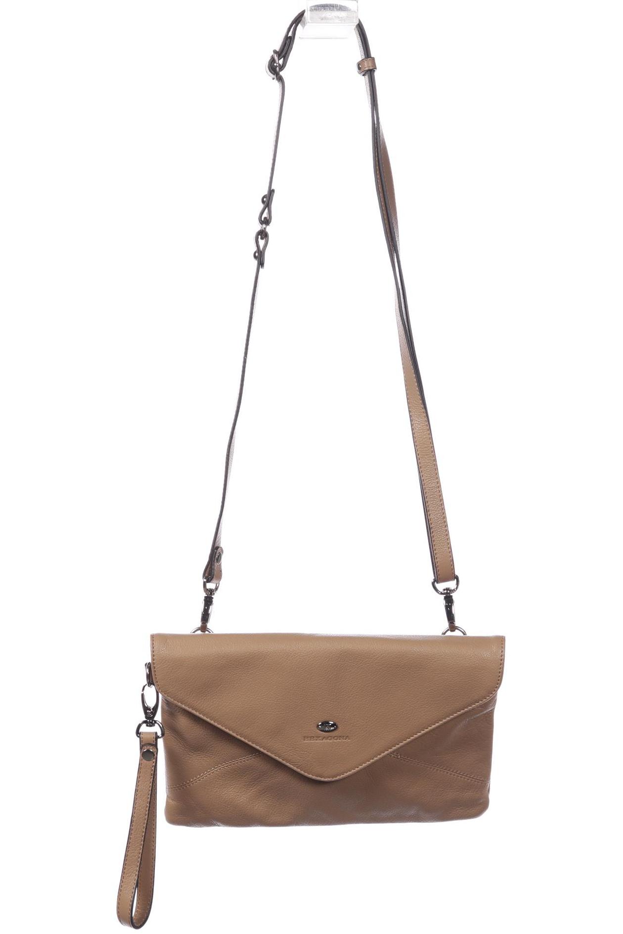 

Hexagona Damen Handtasche, beige, Gr.