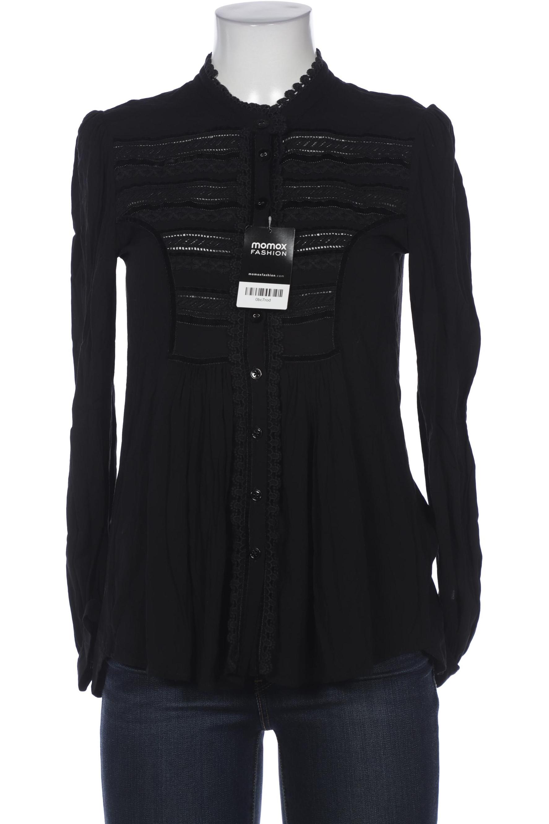 

High Damen Bluse, schwarz, Gr. 38