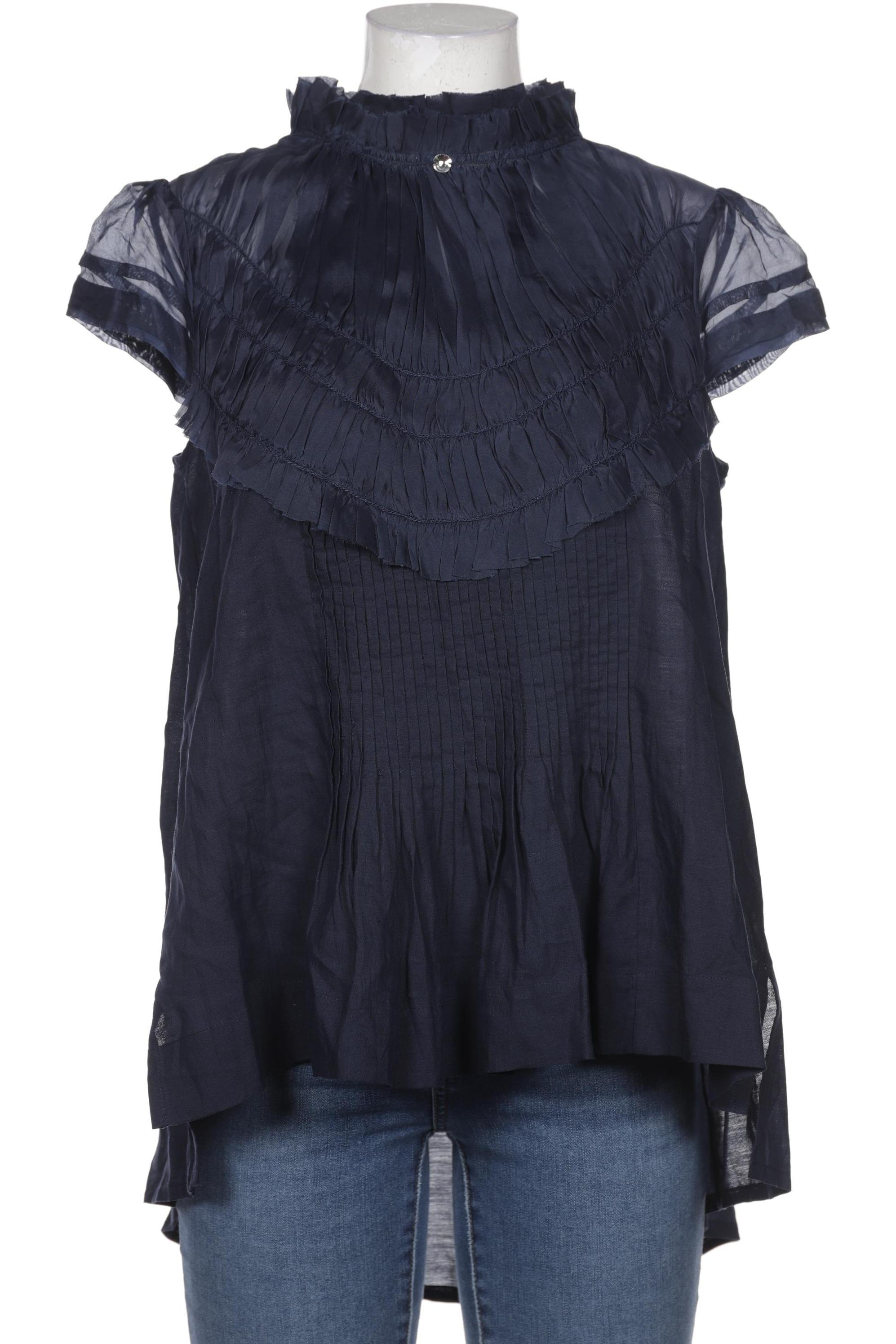 

High Damen Bluse, marineblau, Gr. 48
